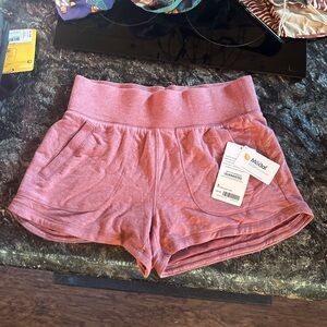 Athleta Women's High Waist Pink Shorts
